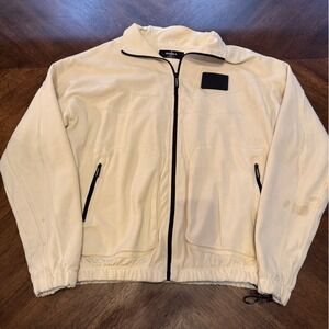 Yrsola Cream Full Zip Jacket‎ with Pockets, Casual Outerwear |G1